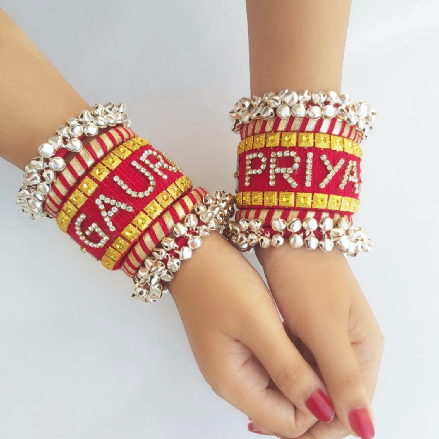 red name bangles