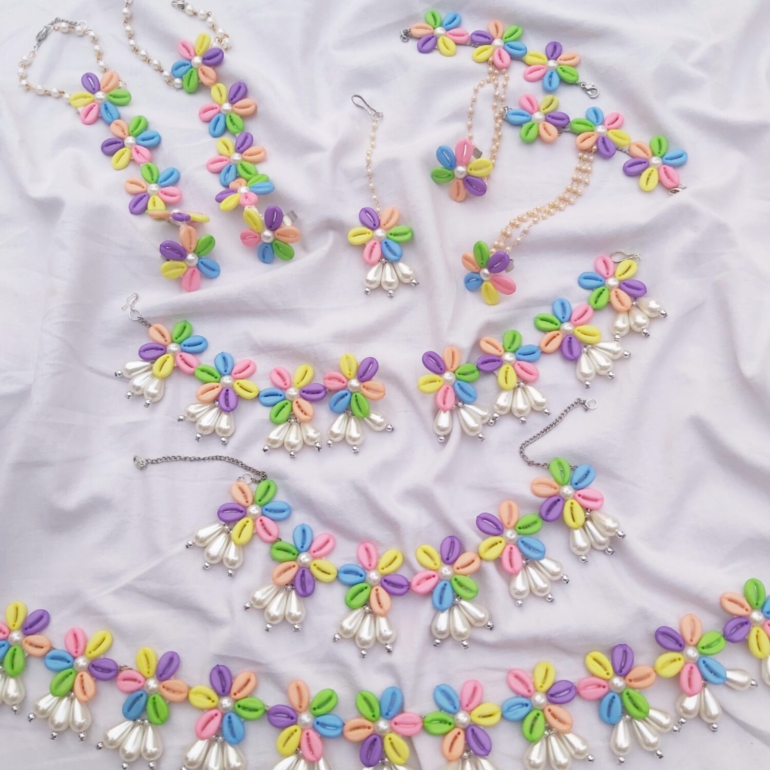 pastel jewellery set