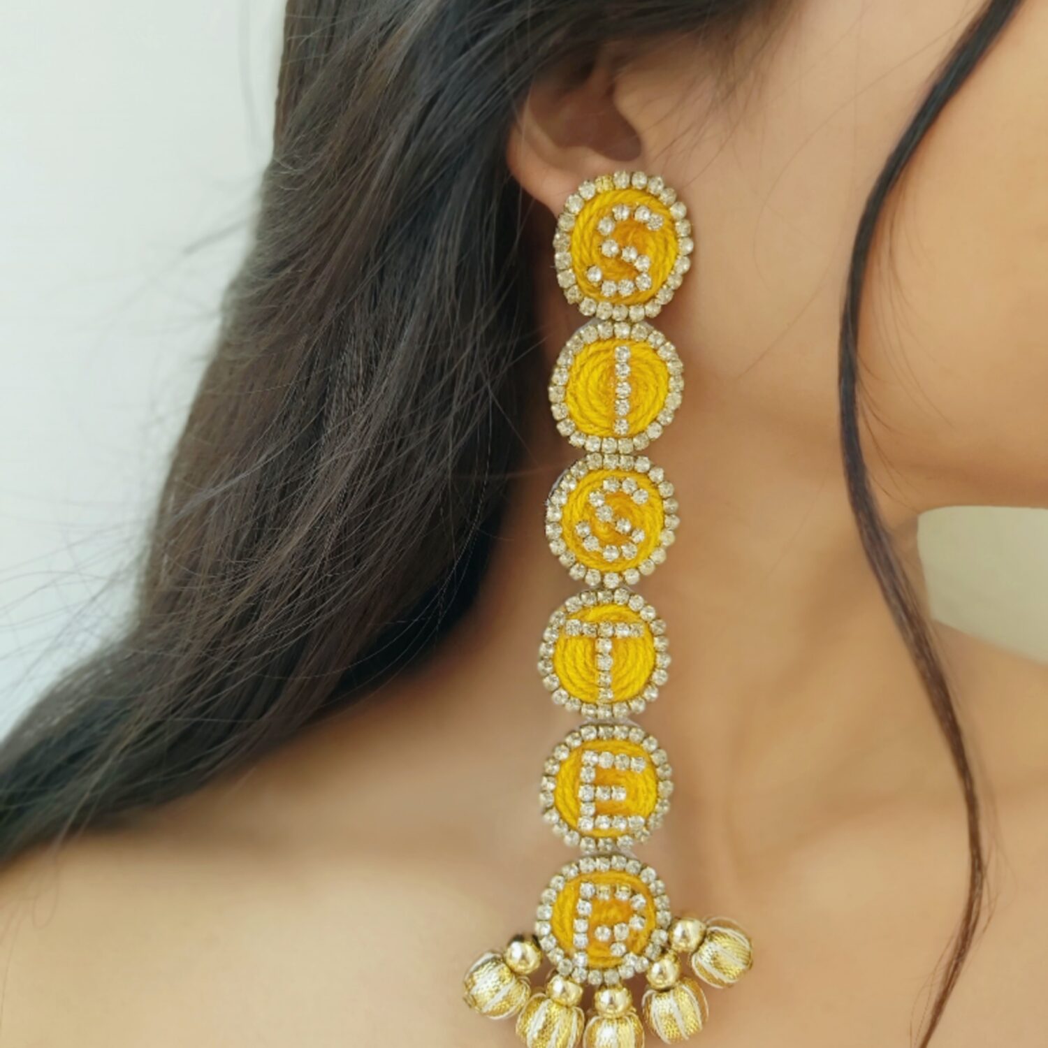 Yellow Sister Earrings