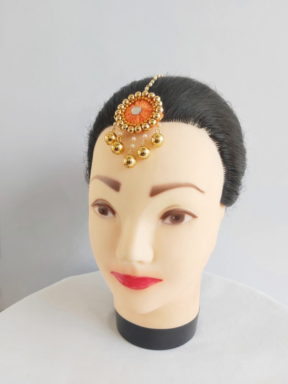 Orange jewellery set