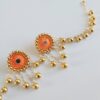 Orange jewellery set