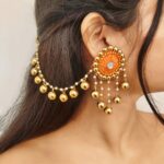 Orange jewellery set