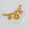 Mustard Yellow Cowrie Jewellery Set