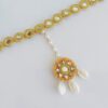 Mustard Yellow Cowrie Jewellery Set