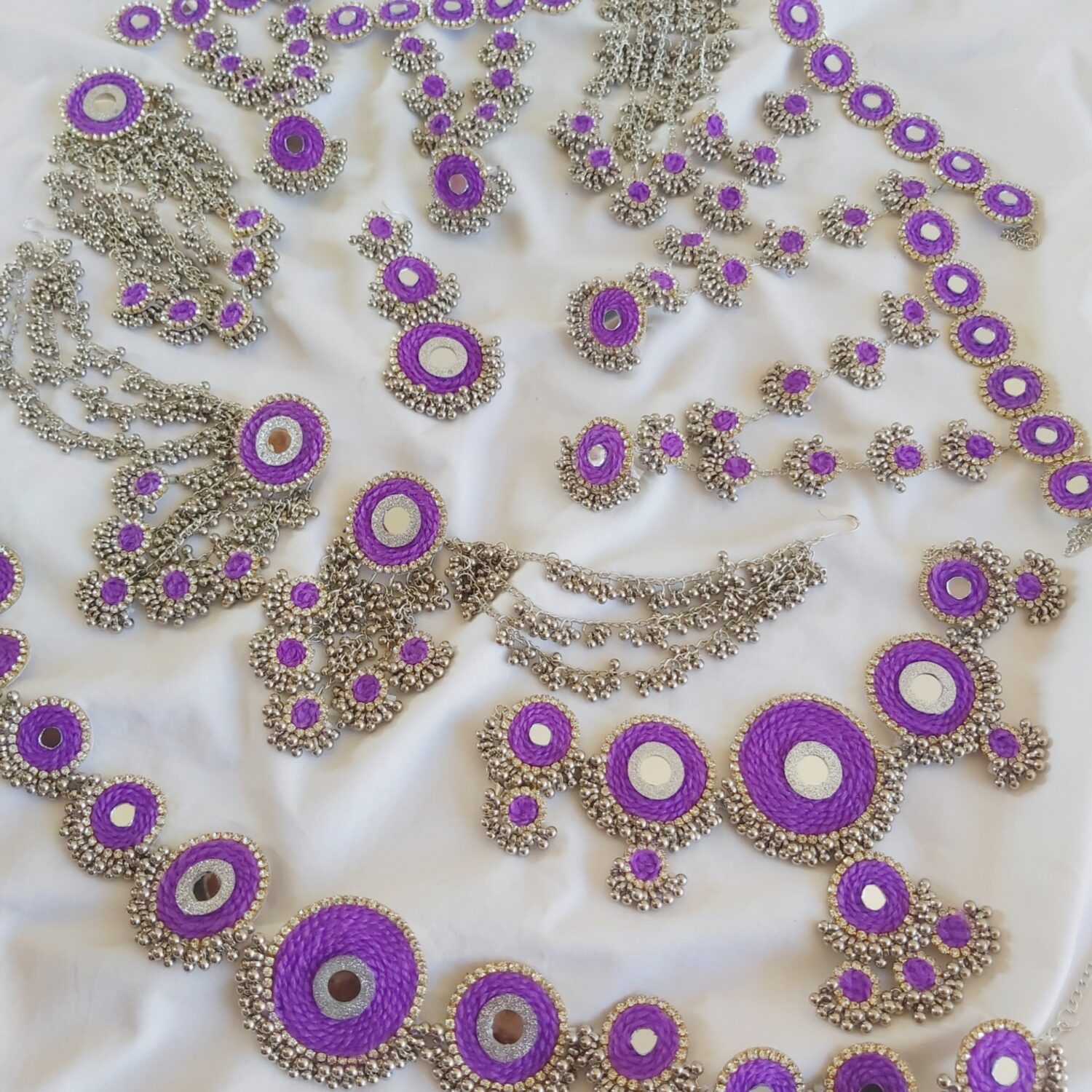 Lavender jewellery set