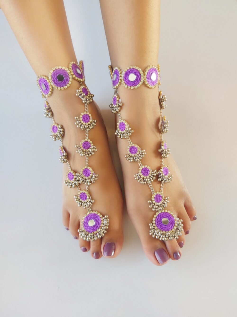 #498 Lavender Toeklets