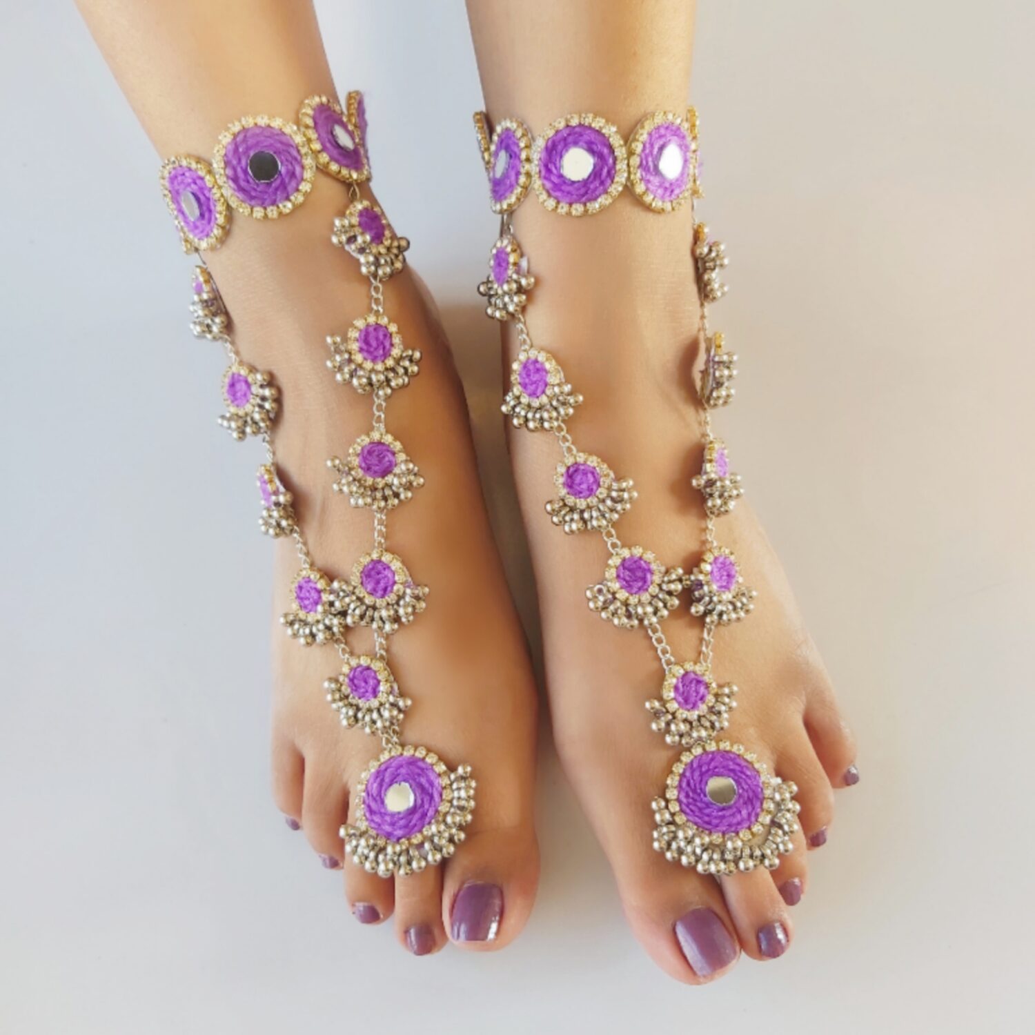 Lavender jewellery set