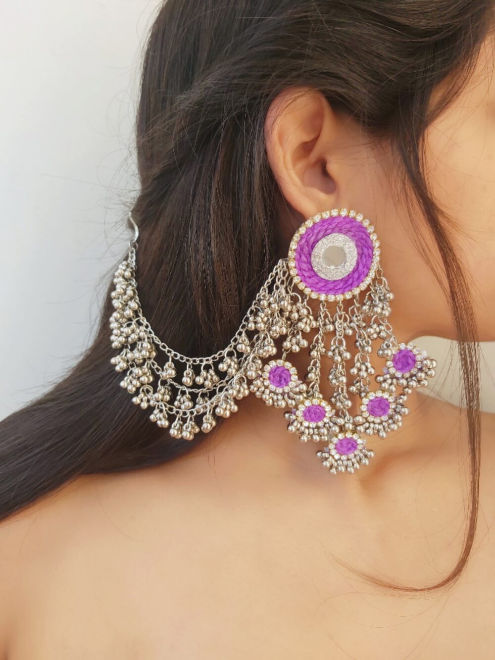 Lavender jewellery set