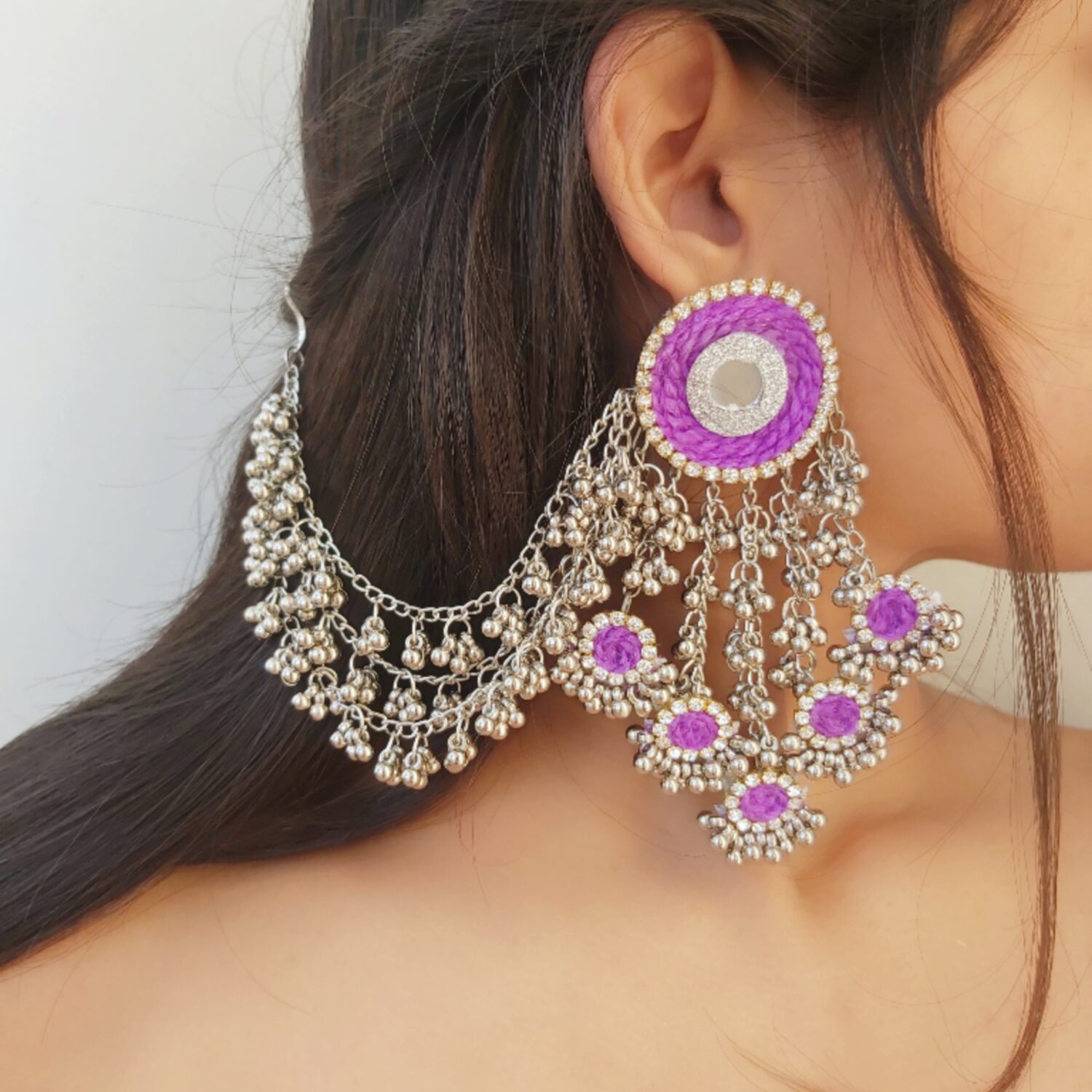 Lavender jewellery set