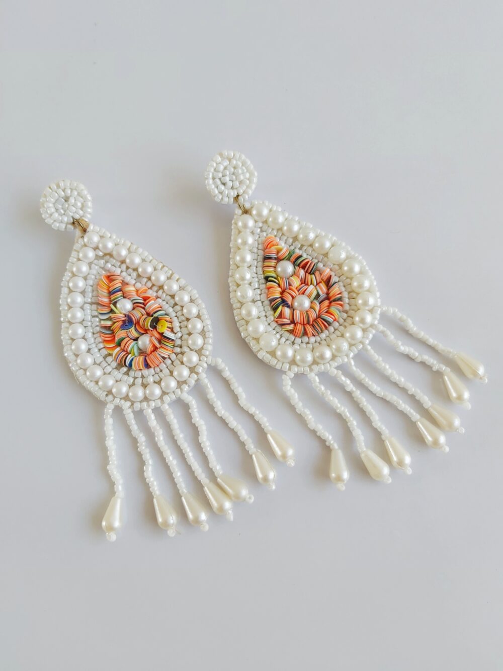#520 Multicolor Gleam Drop Earrings